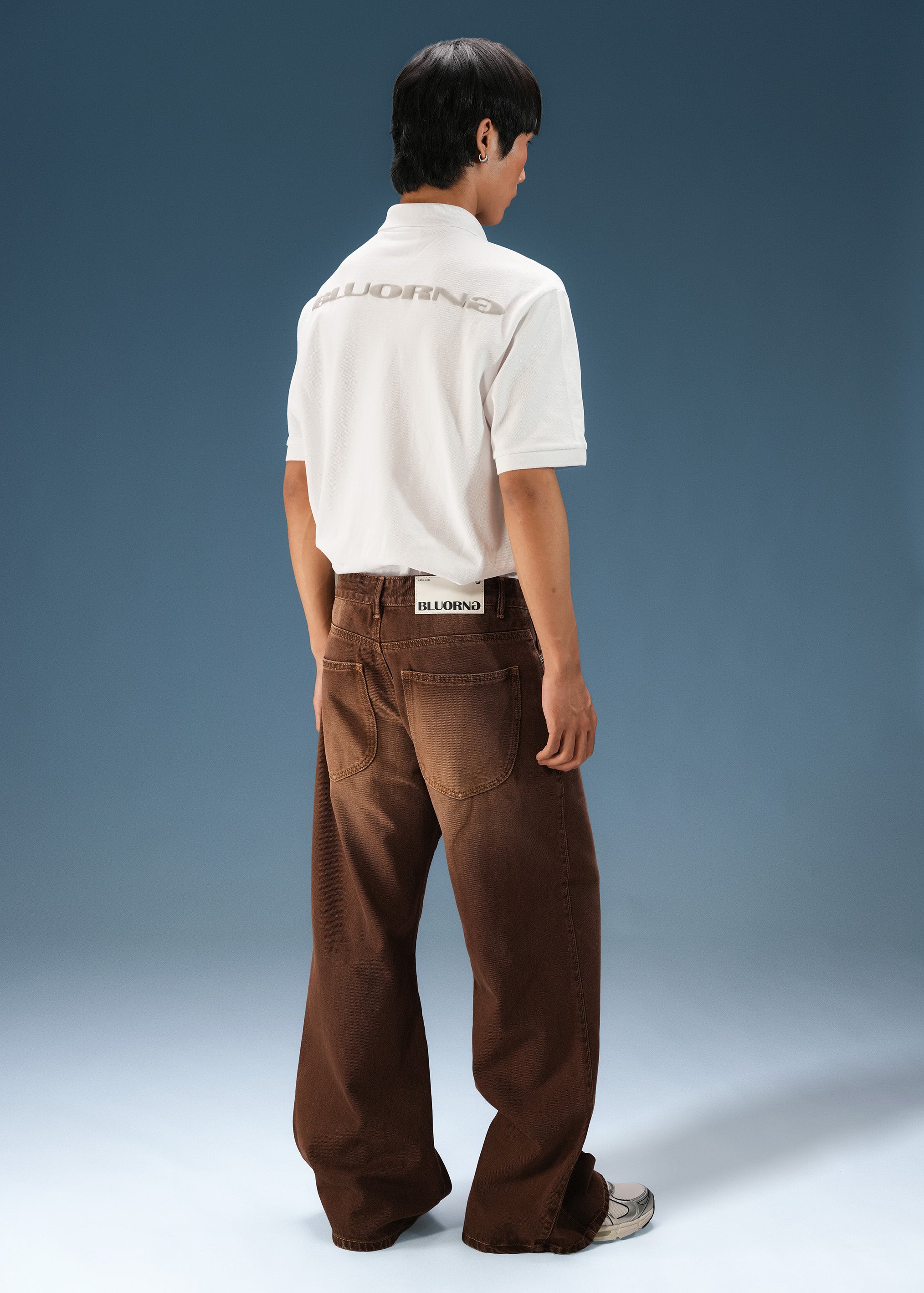 White Basic Polo T-Shirt